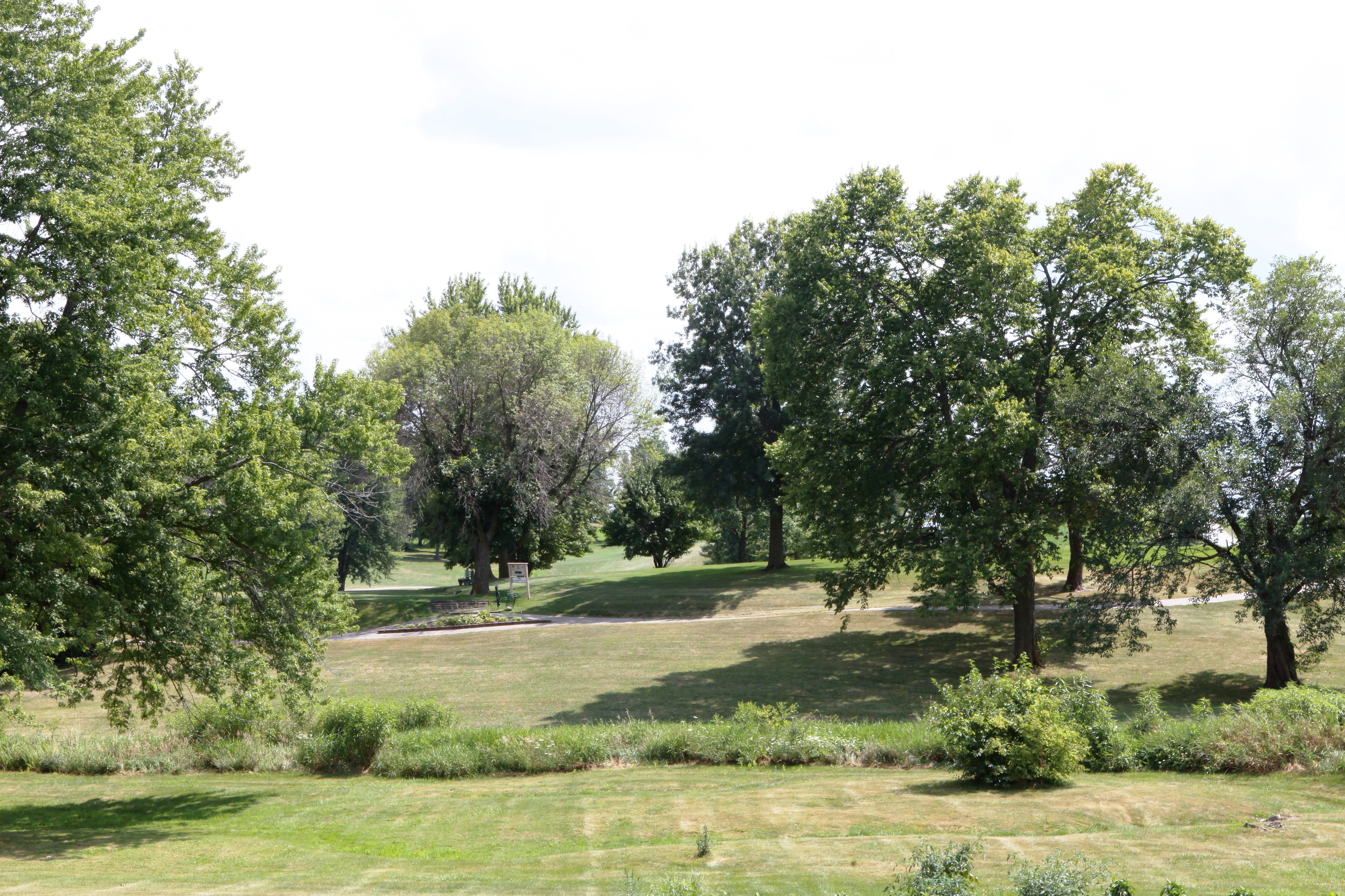 View of Lakevie Golf course from front yard