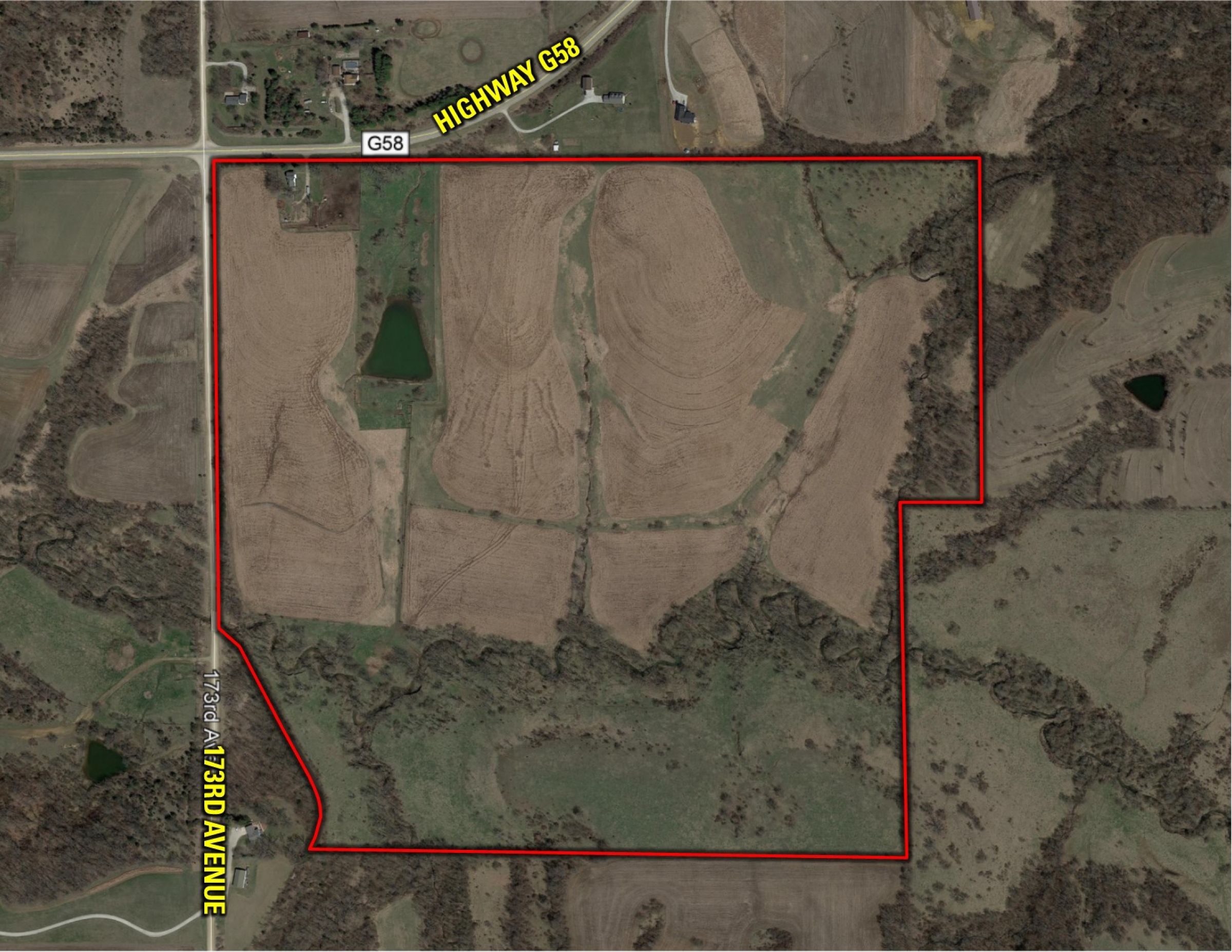 Peoples Company Iowa Farmland for Sale_Warren County Iowa_17356 G58 Hwy Milo, IA 50166