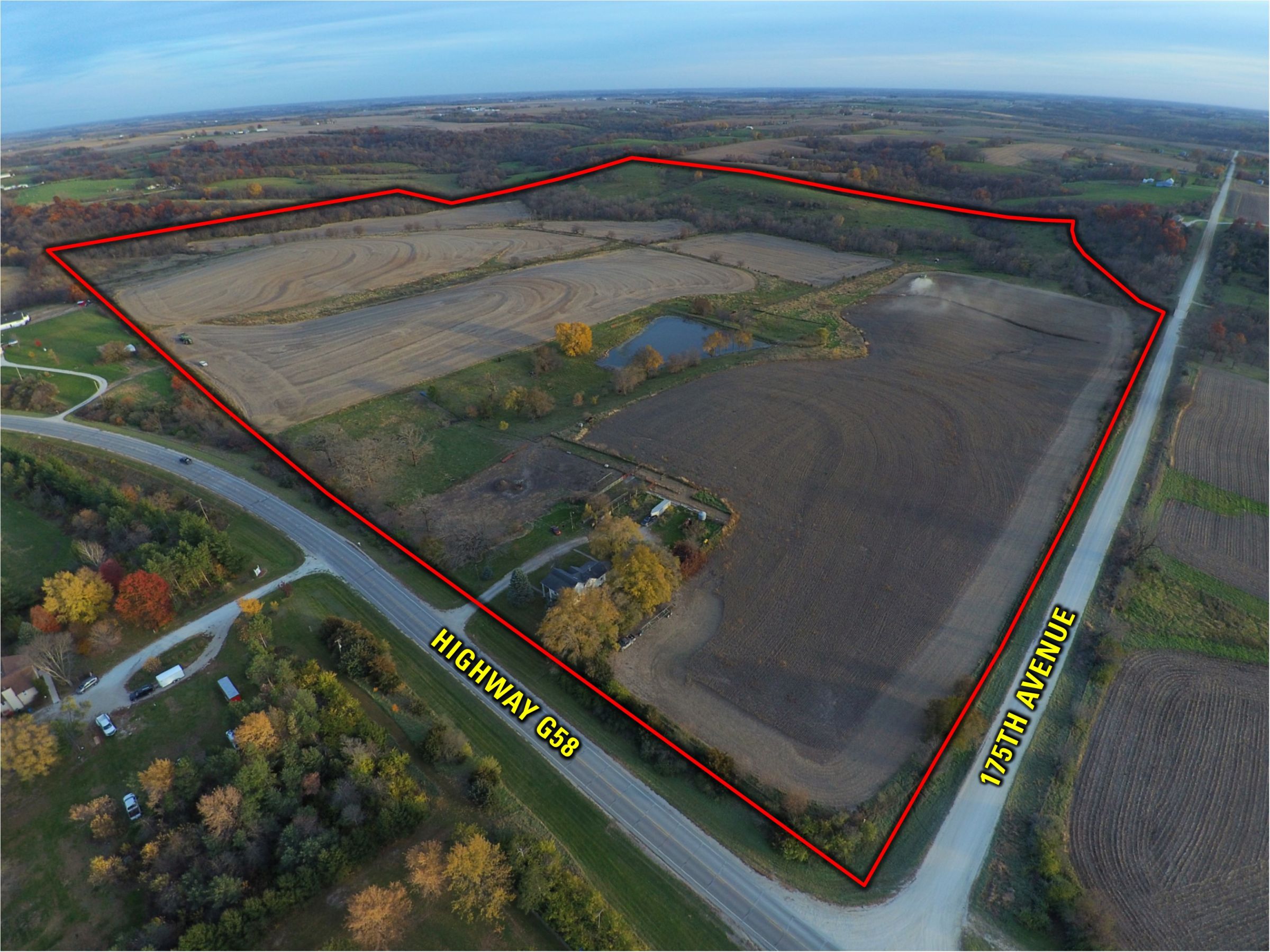 Peoples Company Iowa Farmland for Sale_Warren County Iowa_17356 G58 Hwy Milo, IA 50166