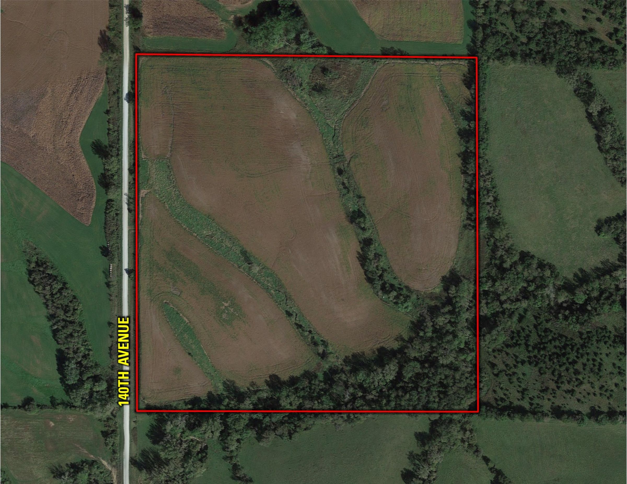 Peoples Company Land for Sale-40 acres Lucas County Iowa 140th-ave-norwood-50151