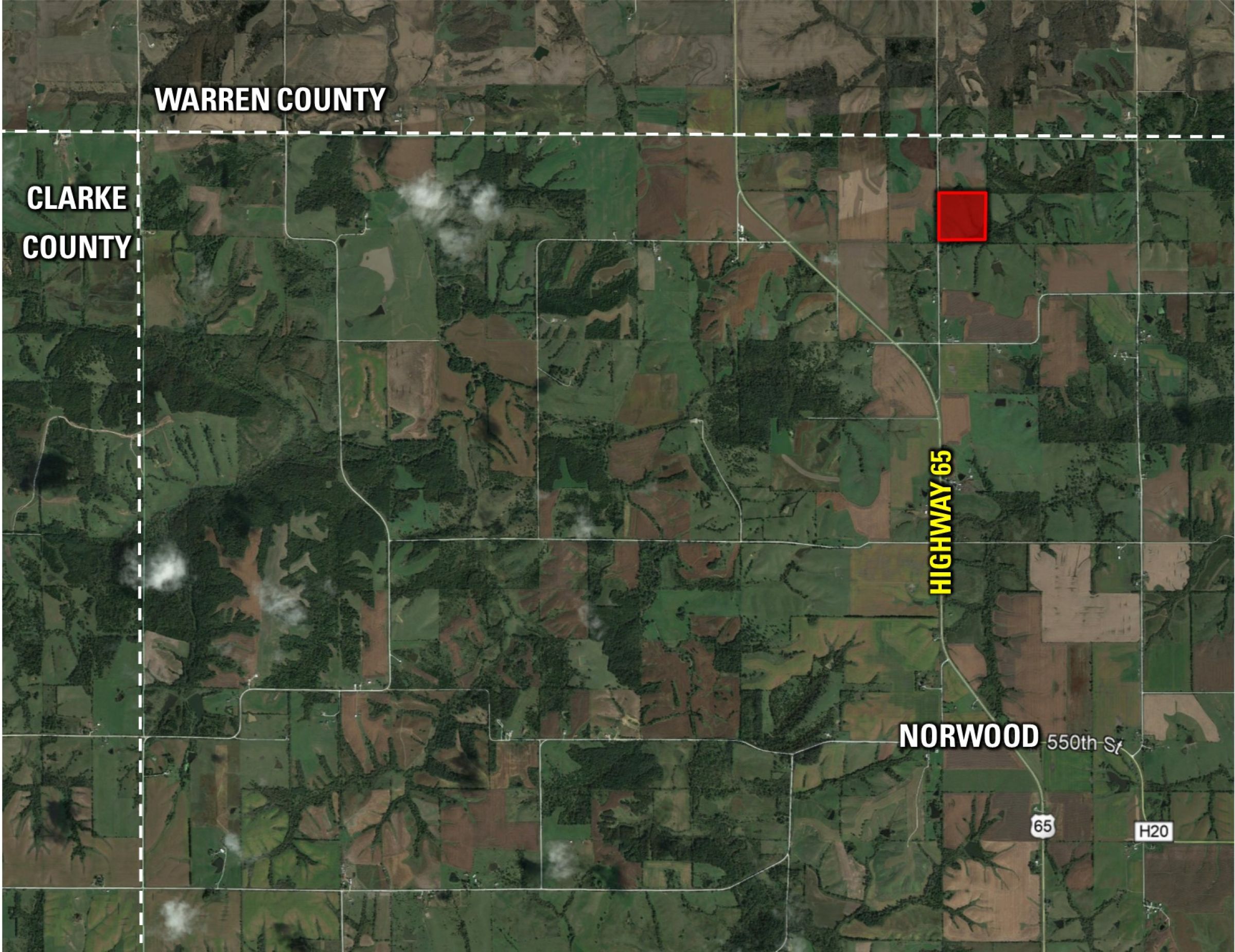 Peoples Company Land for Sale-40 acres Lucas County Iowa 140th-ave-norwood-50151
