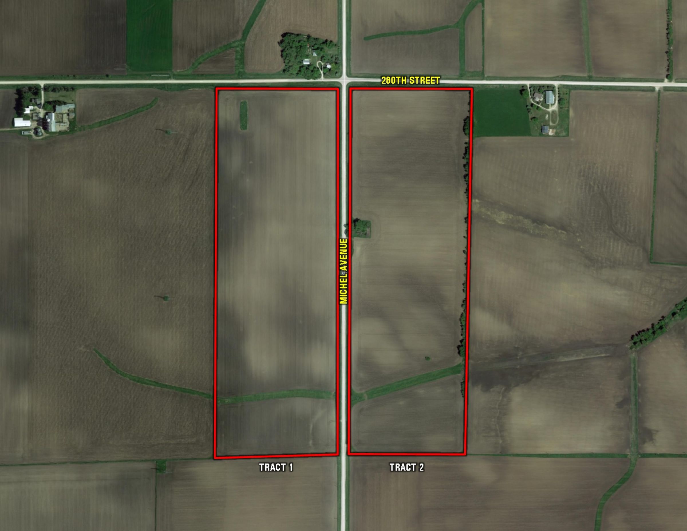 Both Tracts - Aerial Map