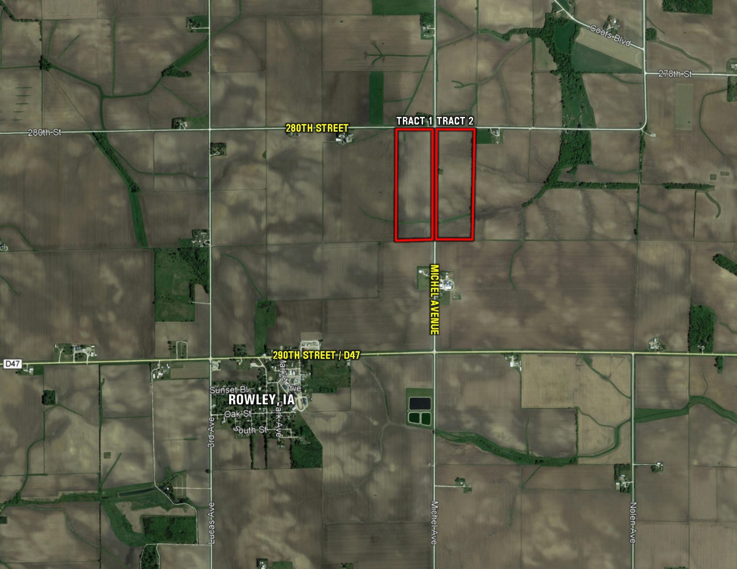 Both Tracts - Rowley Map