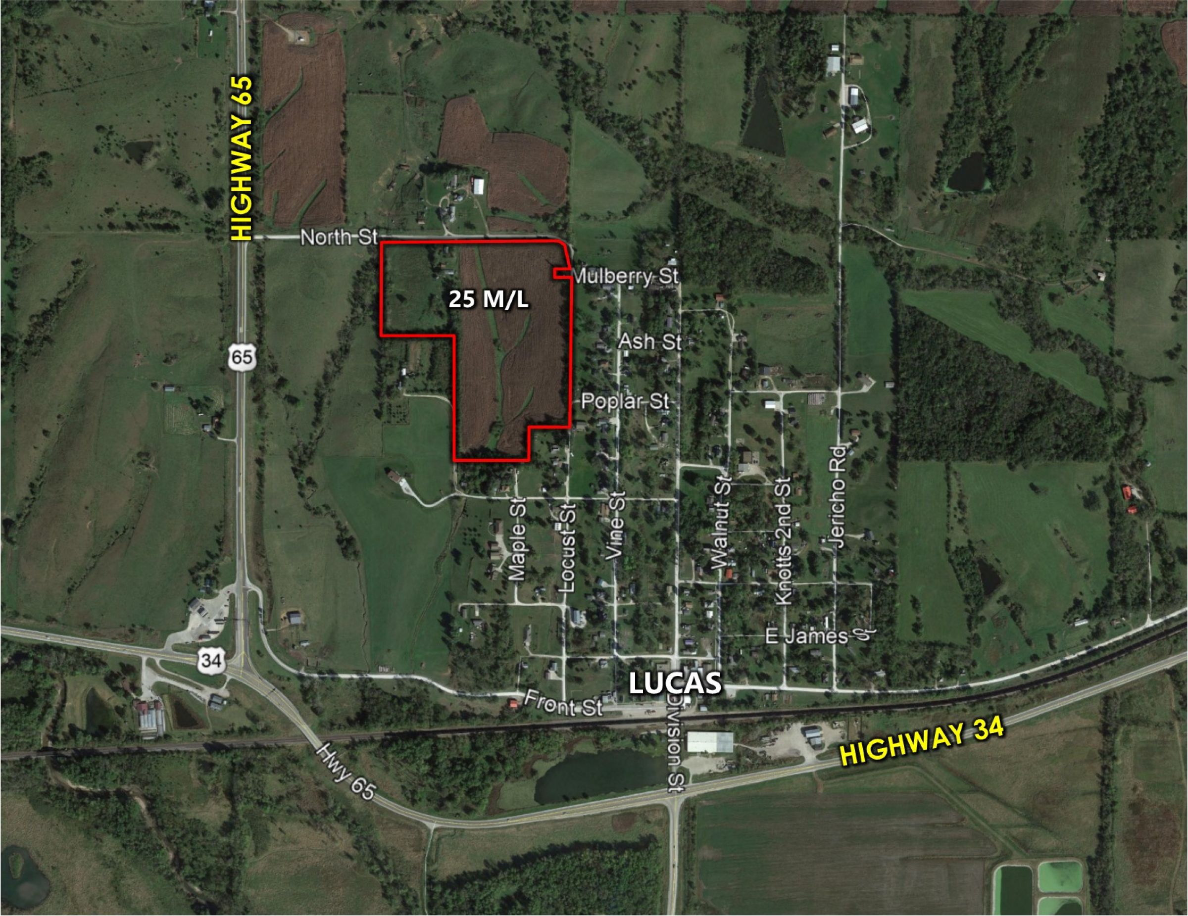 Peoples Company Land for Sale-25 acres - Lucas County-501-n-street-lucas-50151