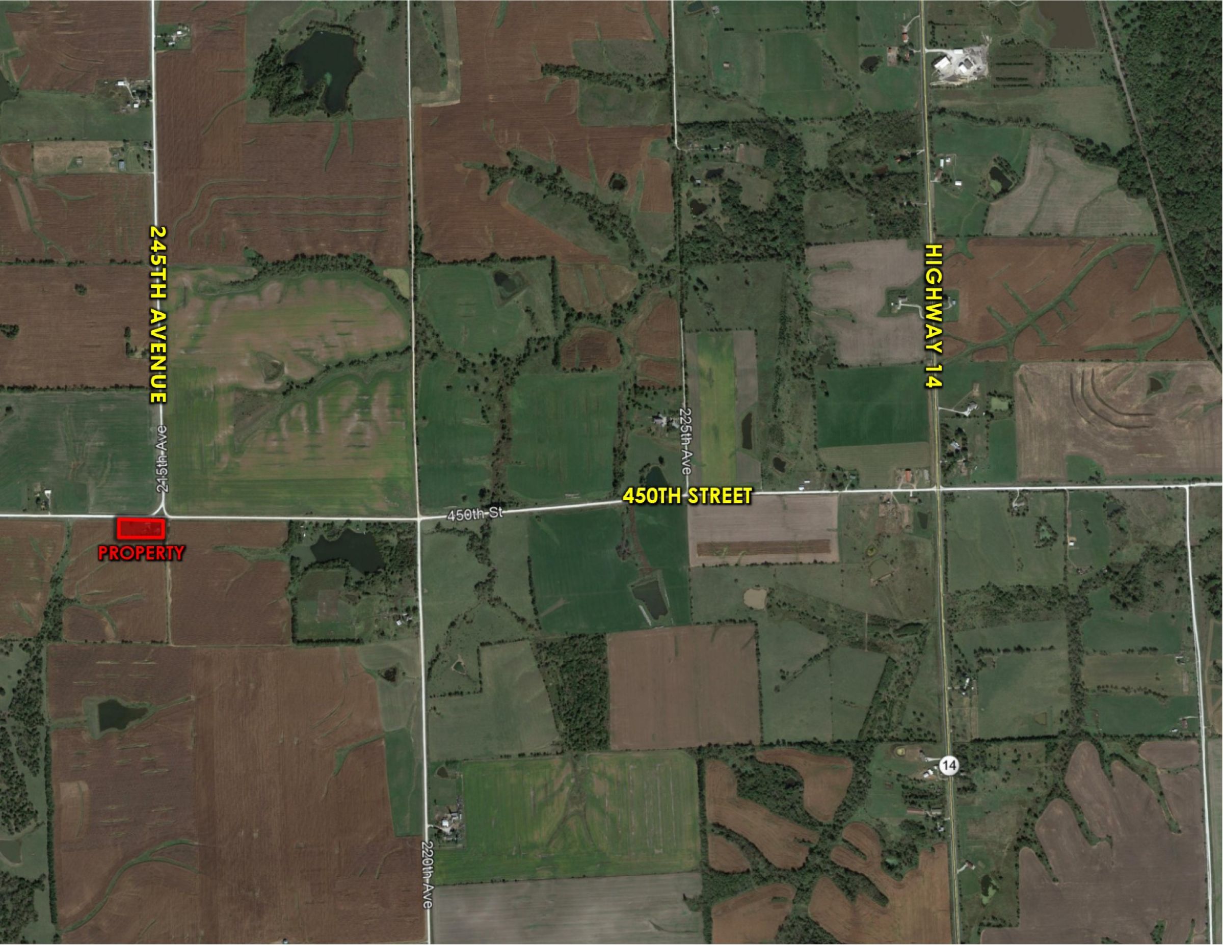 Peoples Company Acreage for Sale - Lucas County, Iowa - 44461 205th Ave. Chariton, Iowa 50049