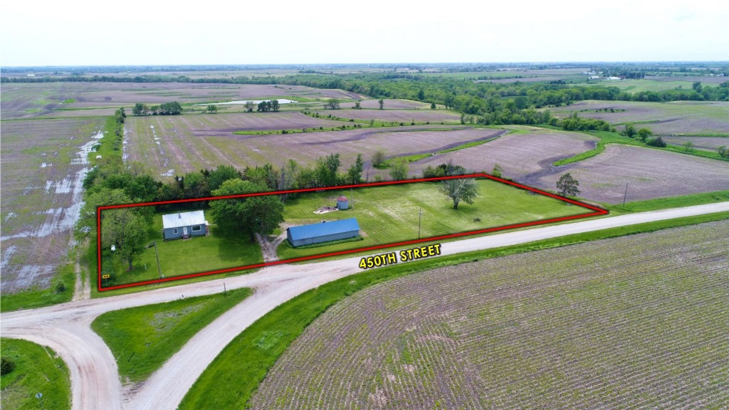 Peoples Company Acreage for Sale - Lucas County, Iowa - 44461 205th Ave. Chariton, Iowa 50049