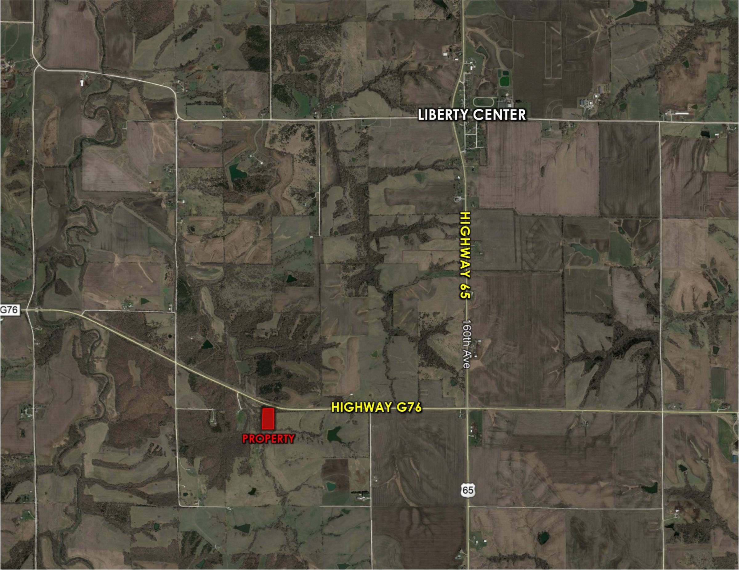 Peoples Company Acreage for Sale - #14547-15002-g76-highway-lacona-50139