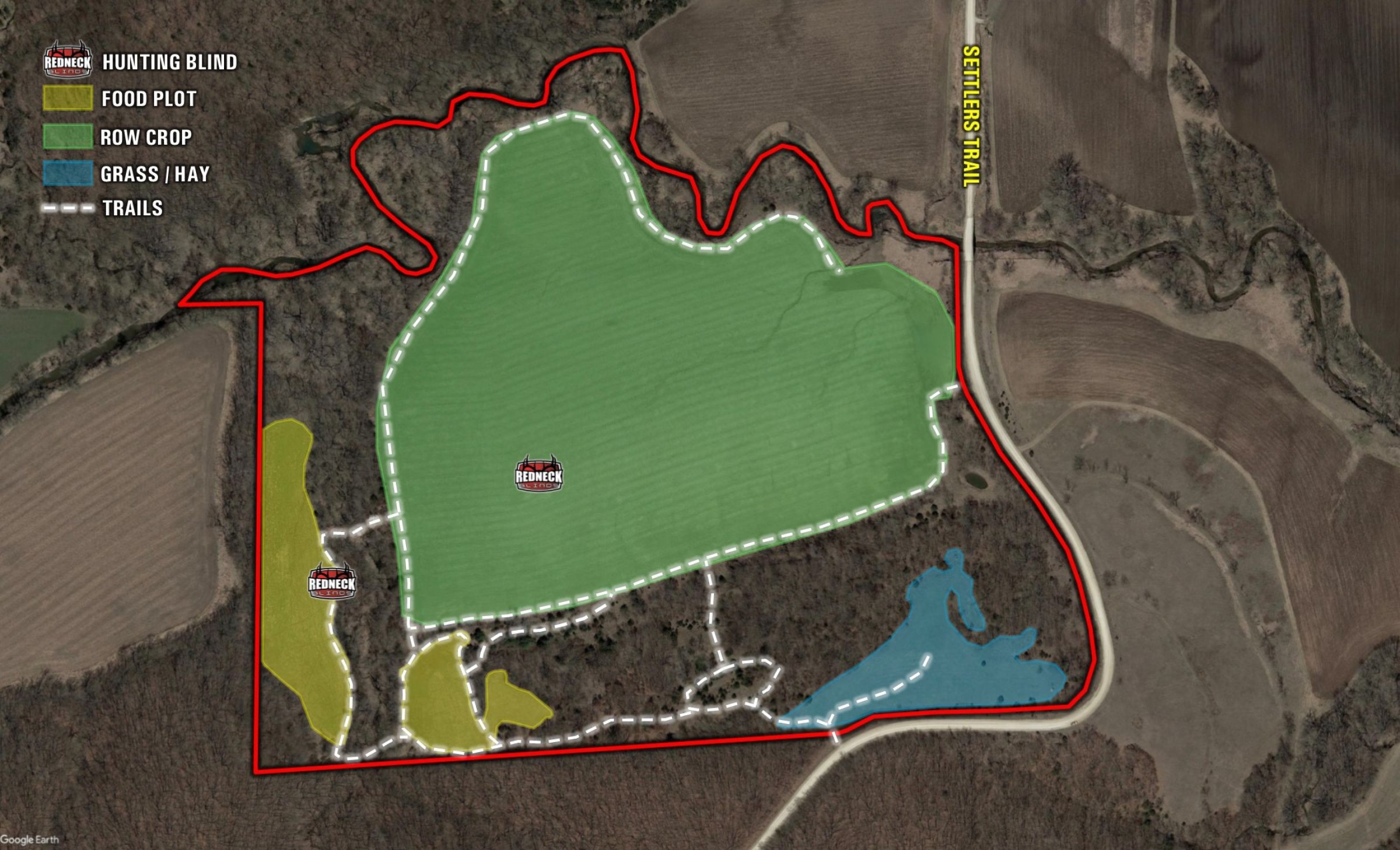 Trail/Crop Map