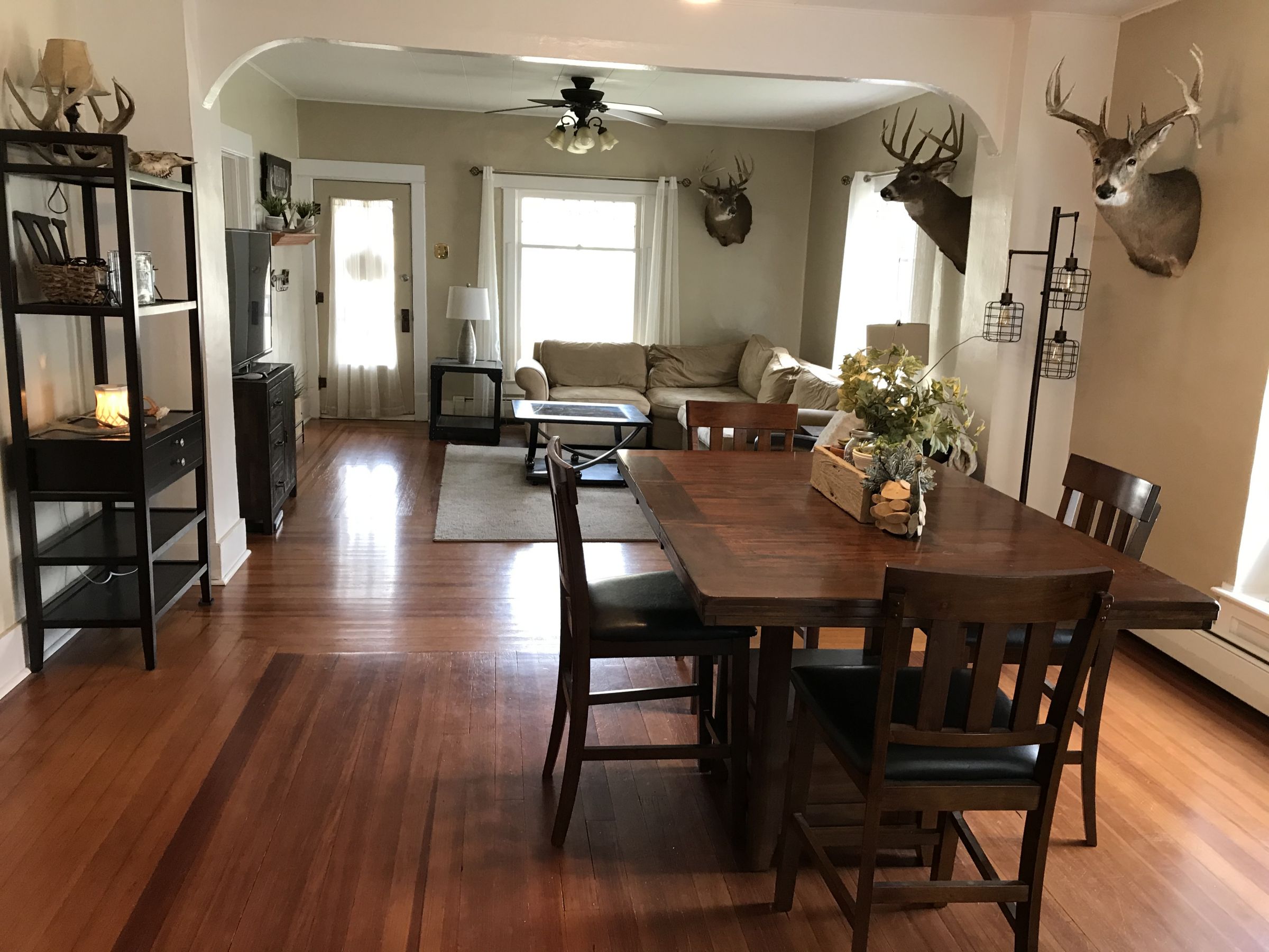 Dining Area and Living Room