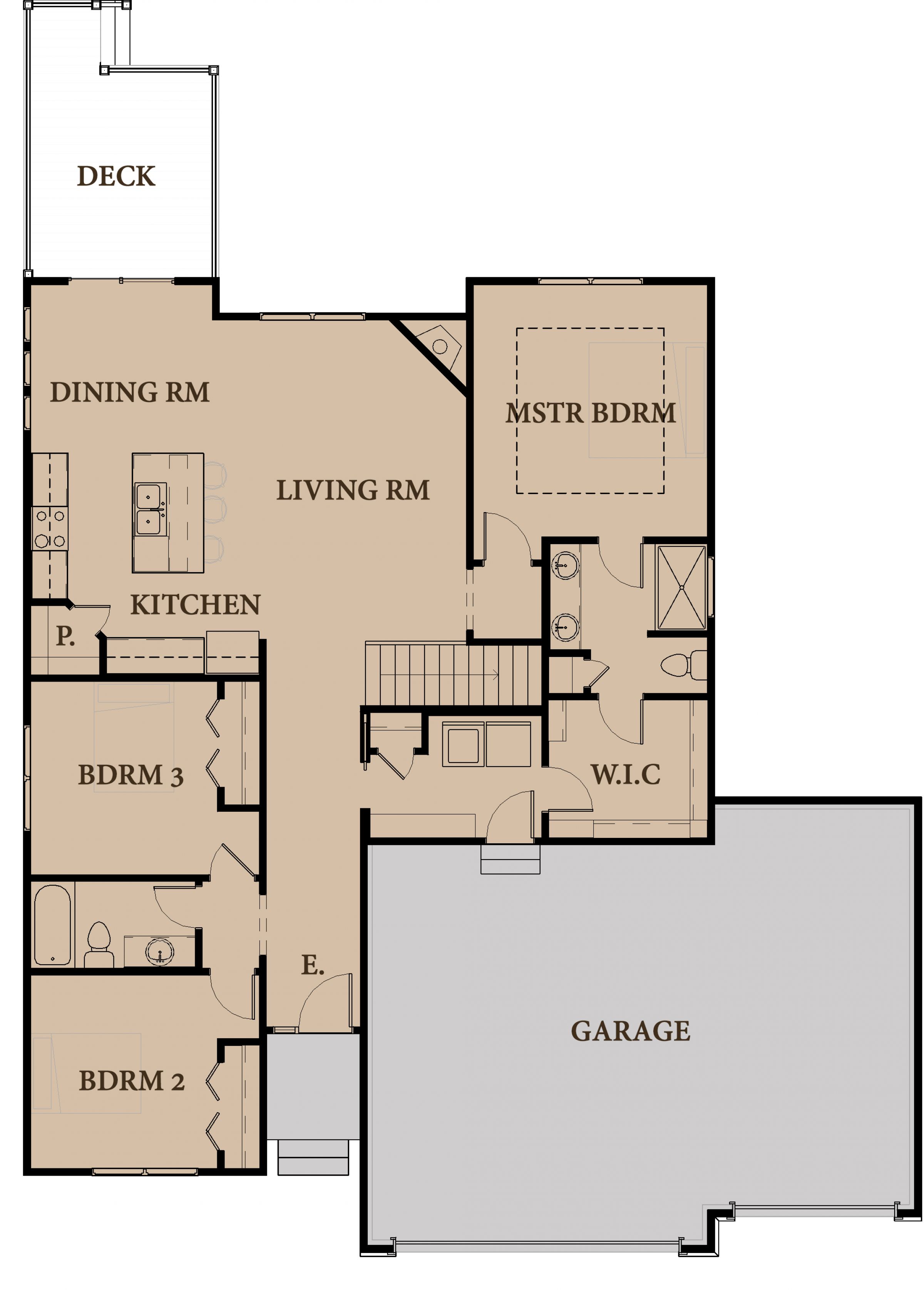 First Floor Rendering