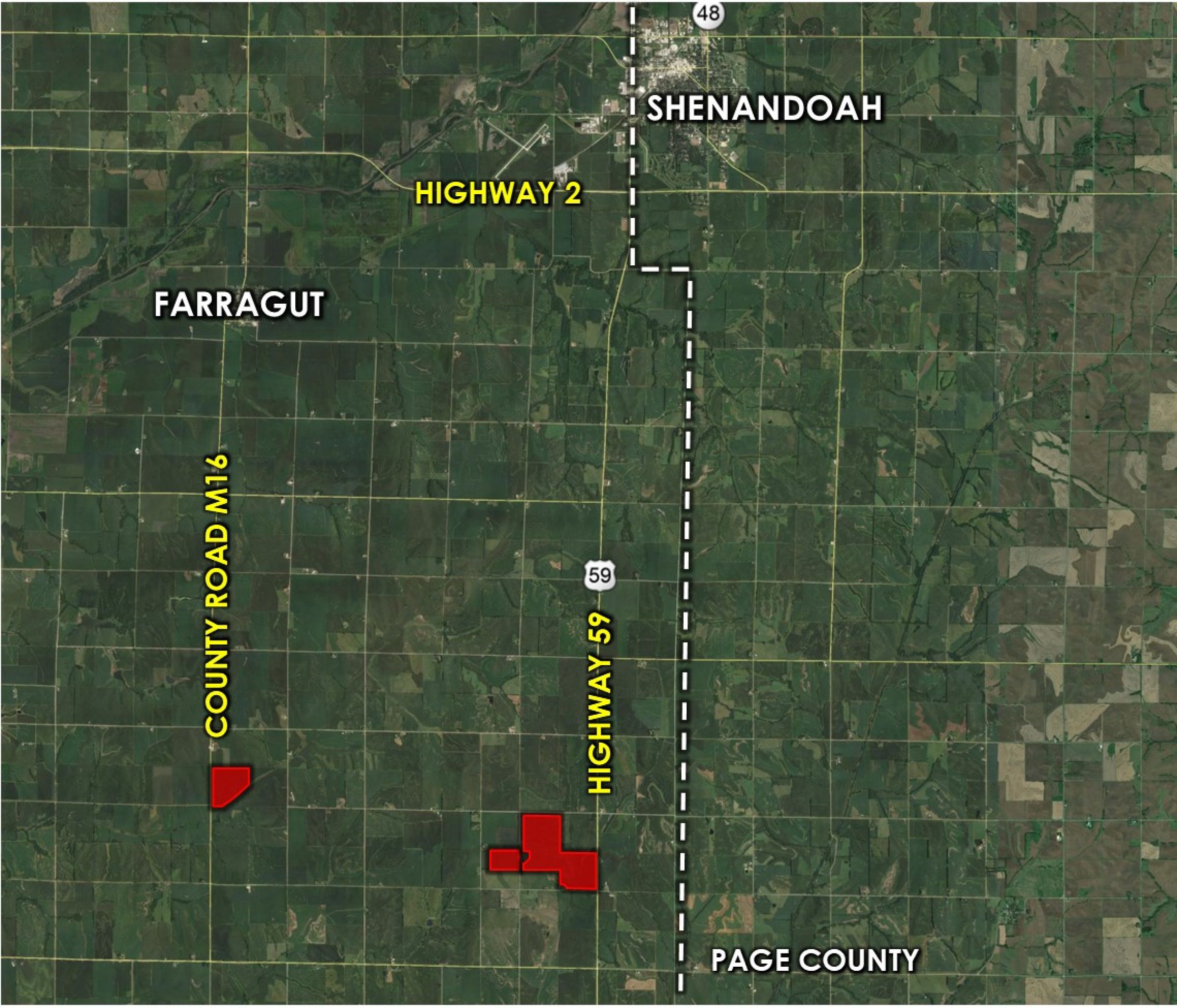 Peoples Company Land Auction-Fremont County, IA-#14795-000 410th Avenue Shenandoah, IA 51601