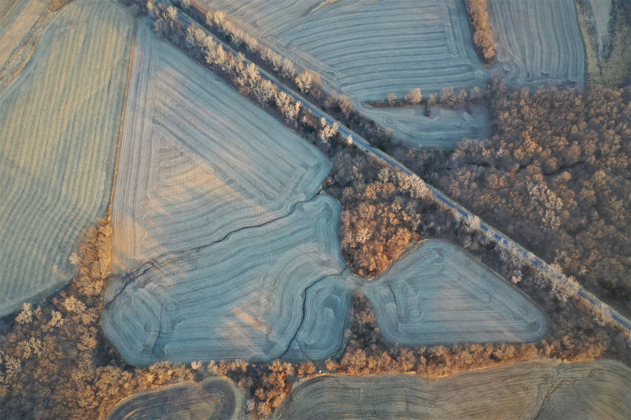 South Field Aerial - Swan, Iowa