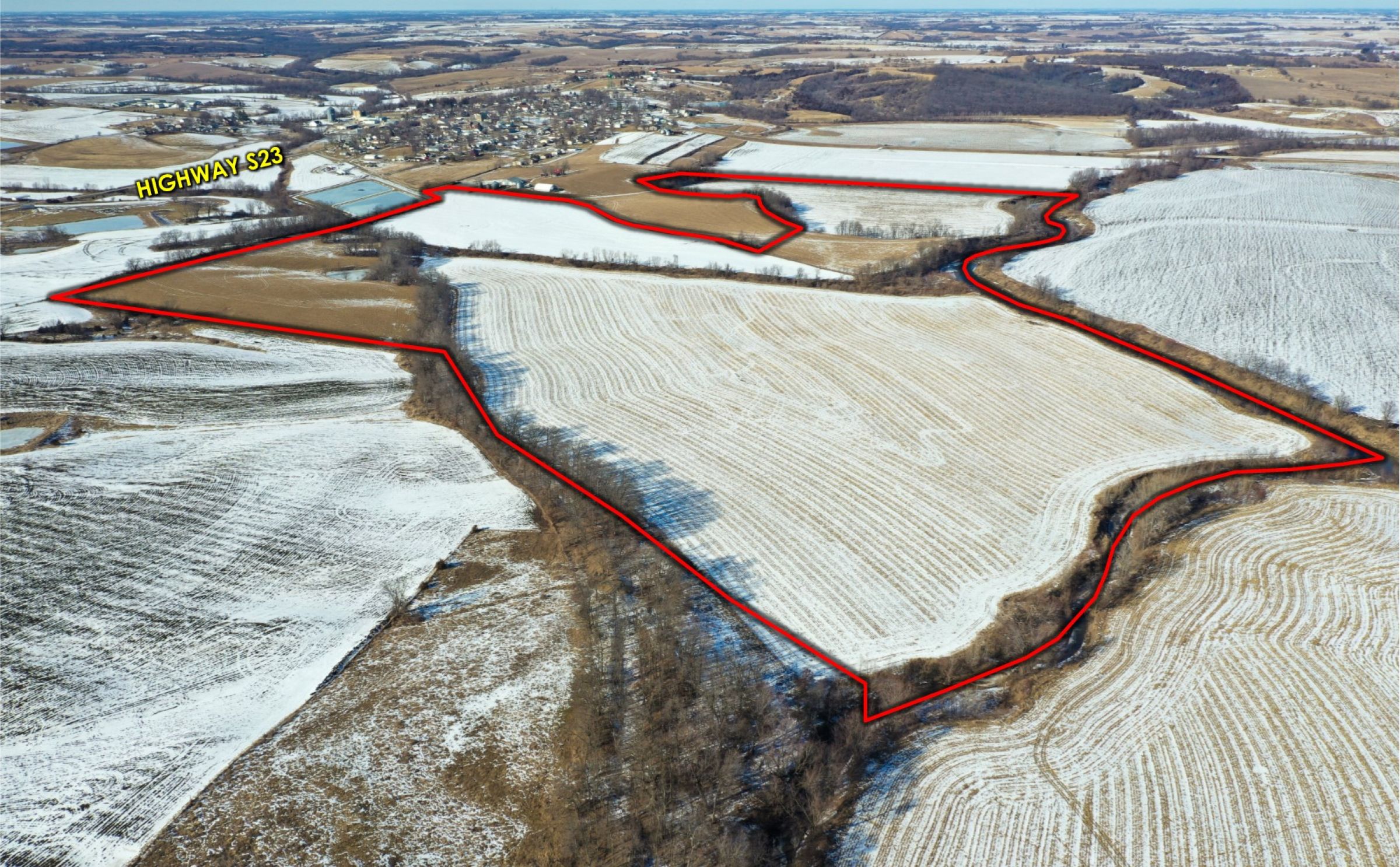 Peoples Company Land Auction-Warren County, IA-mills street-Lacona-IA-50139