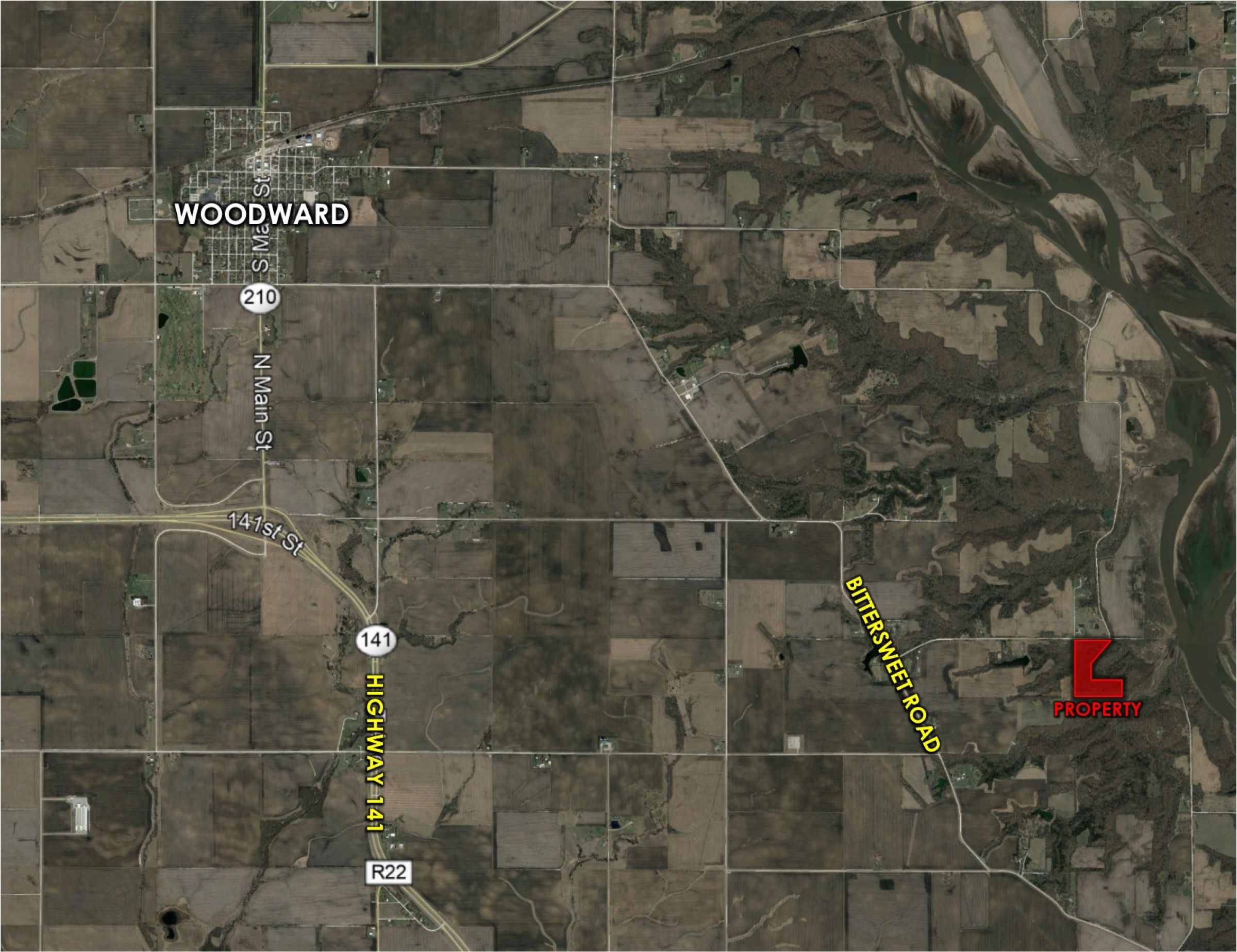 Peoples Company Land for Sale-#14901-3210-145th-ln-woodward-IA