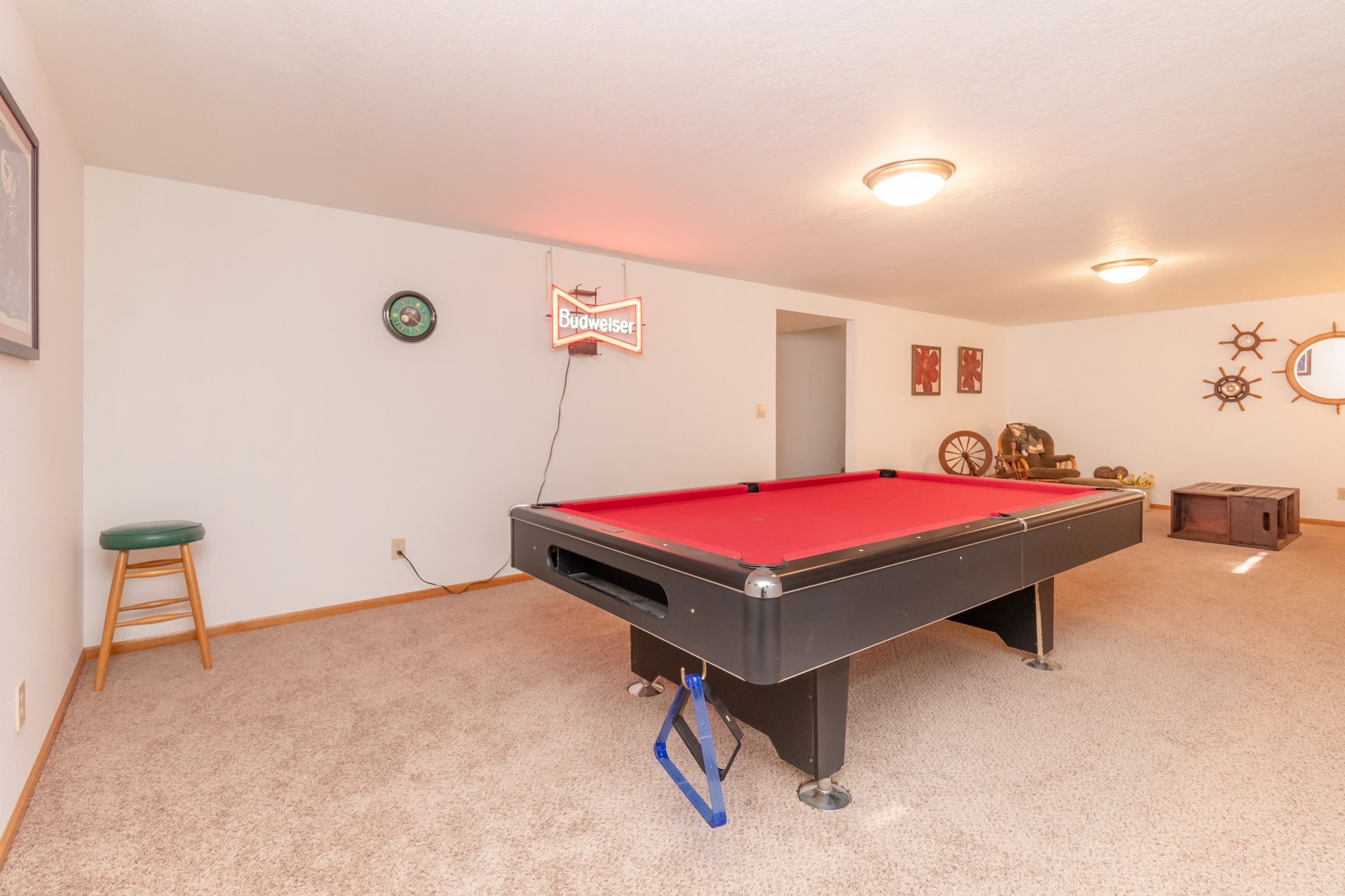 Basement Living Area