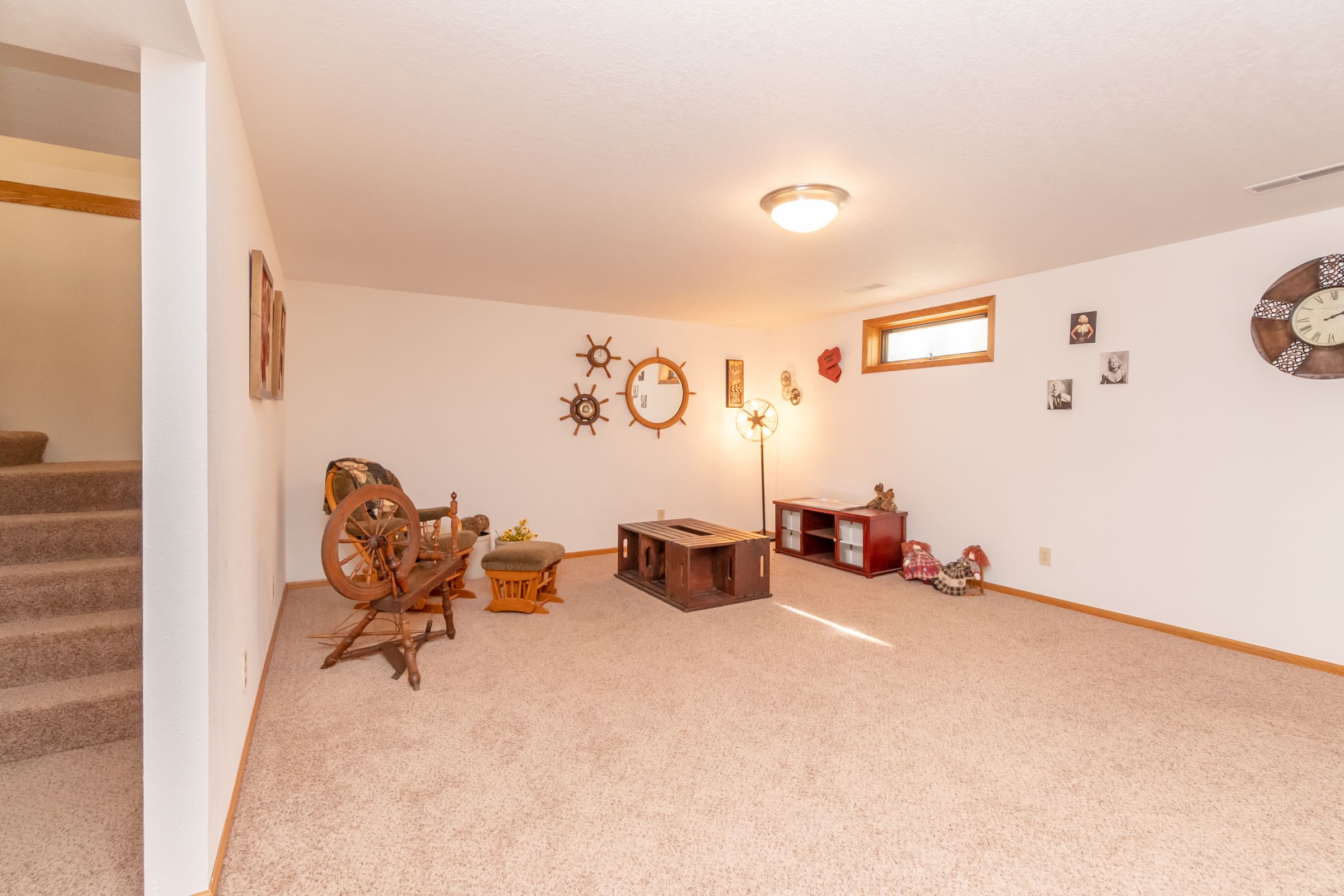 Basement Living Area