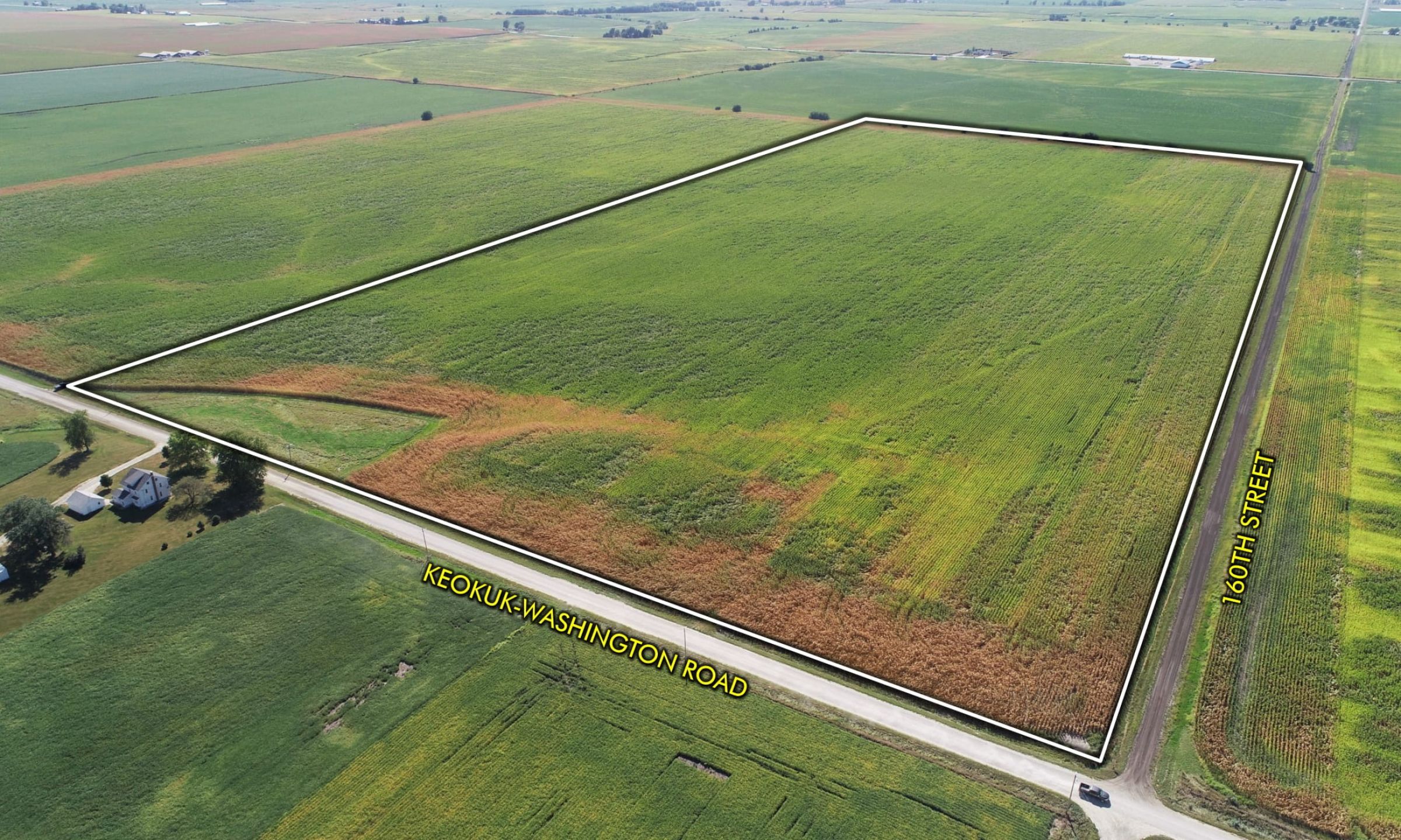 Keokuk County Iowa land auction land for sale