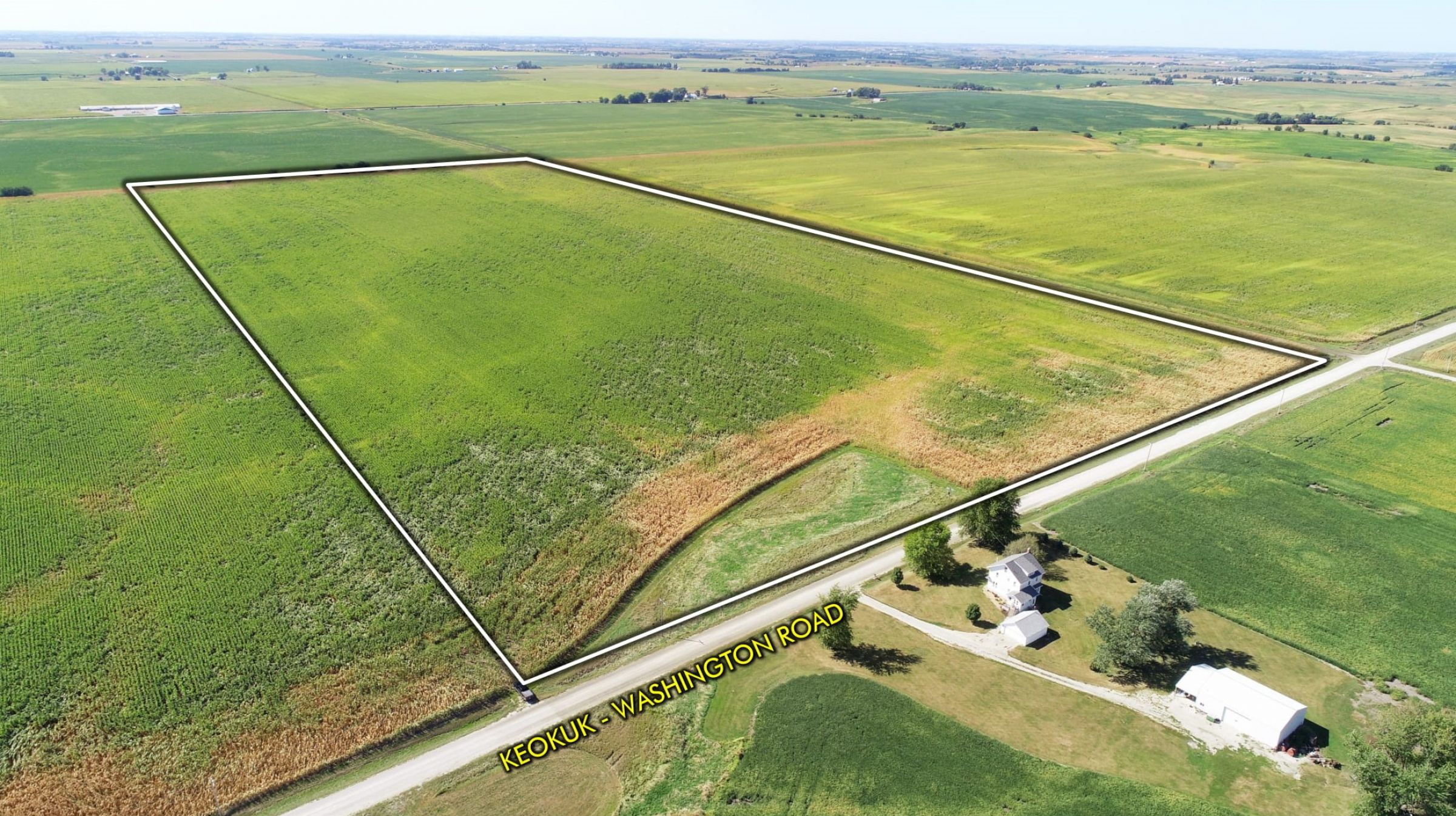 Keokuk County Iowa land auction land for sale