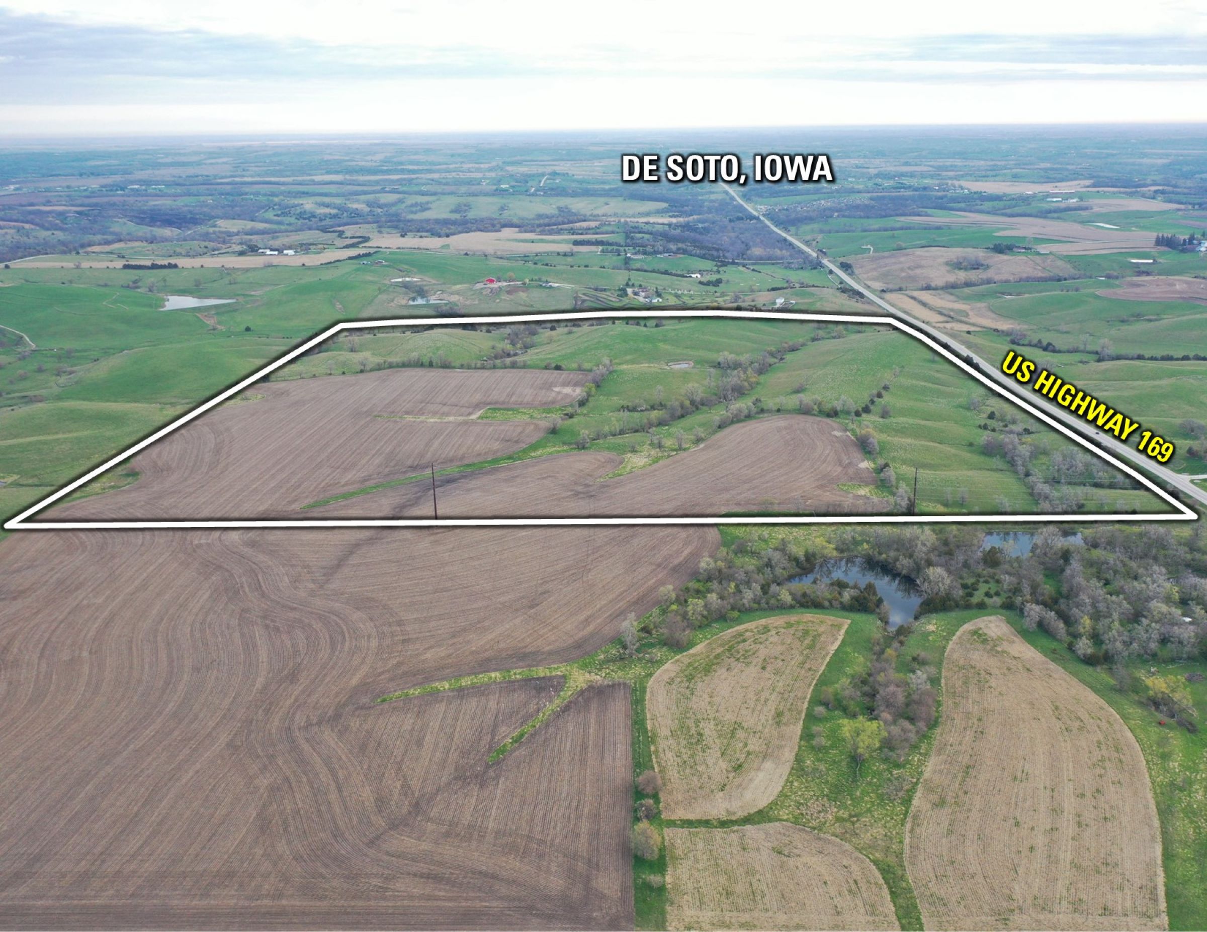 Madison County Iowa Farmland Development Ground For Sale