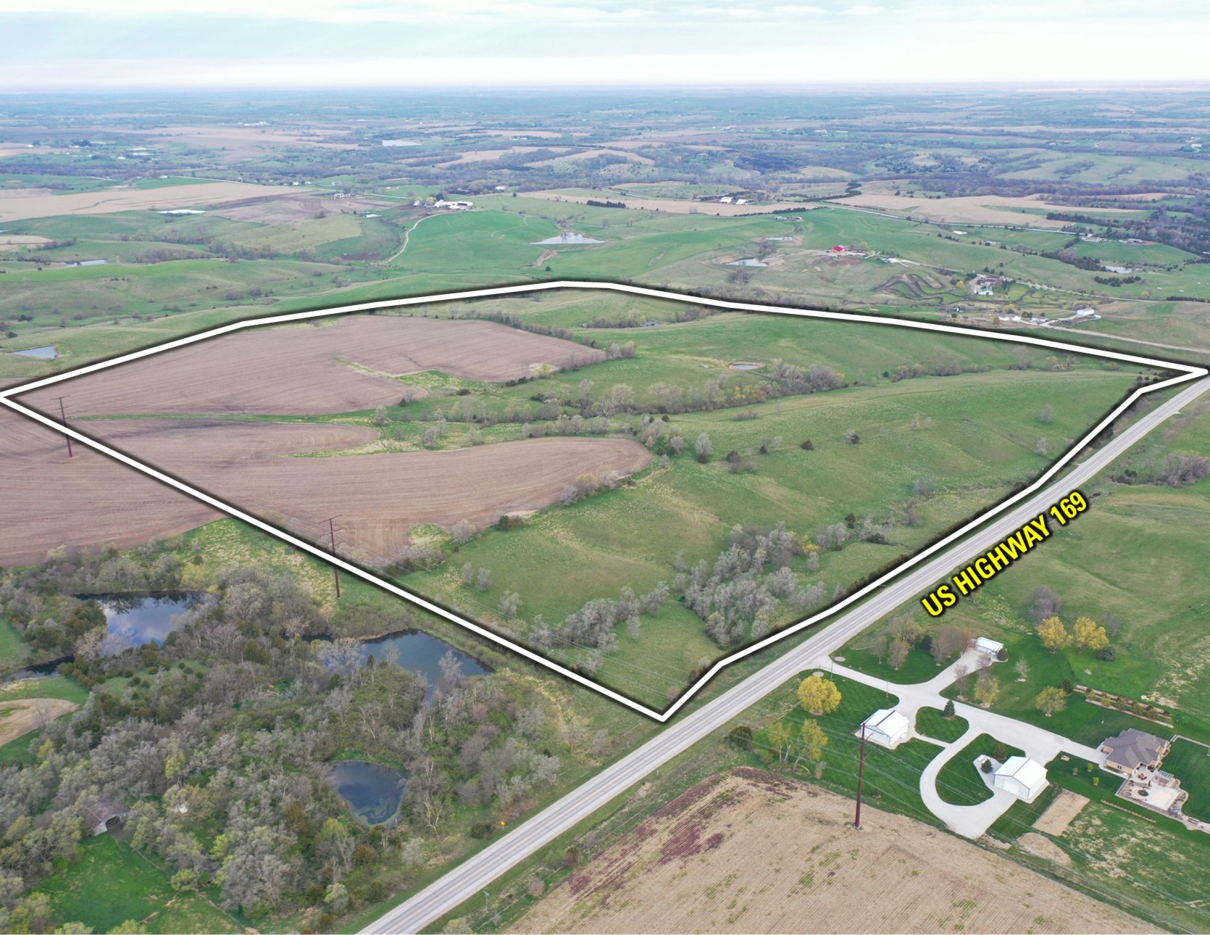 Madison County Iowa Farmland Development Ground For Sale