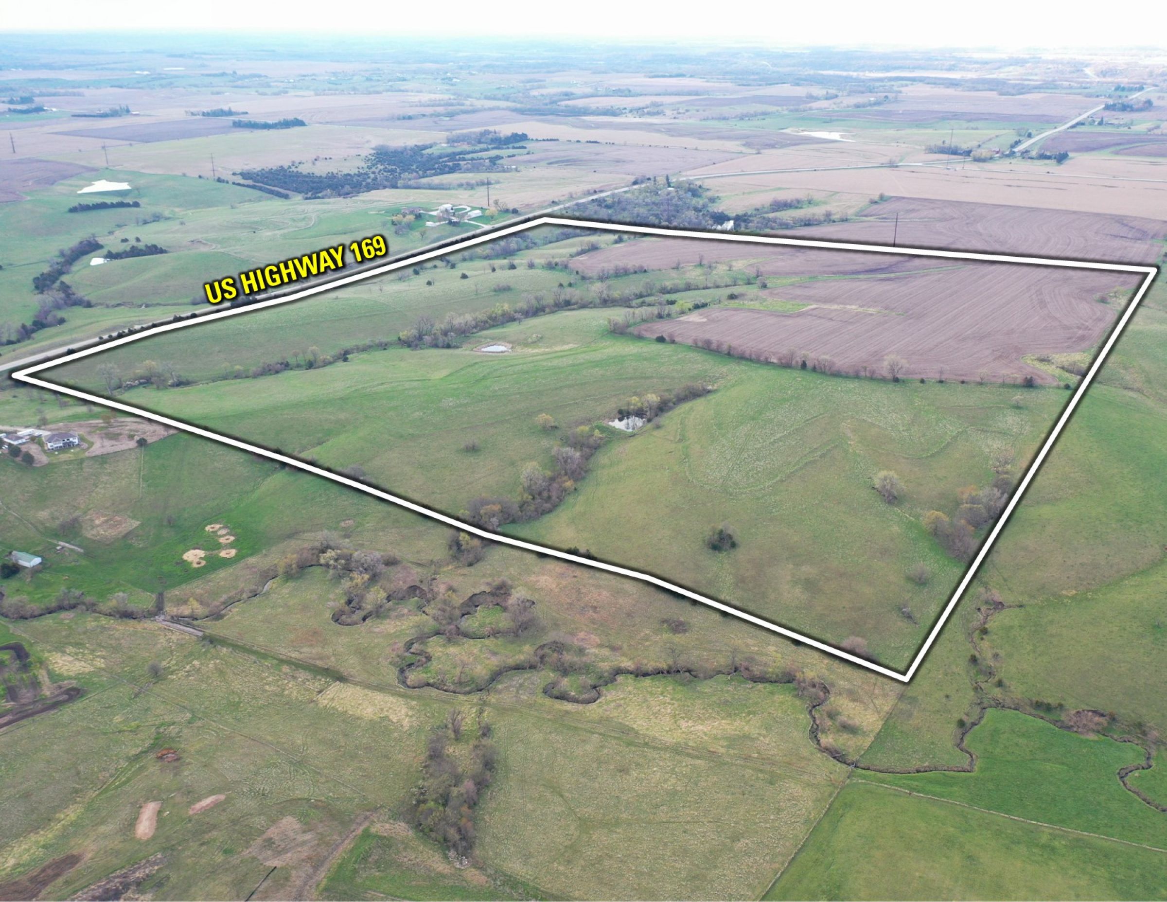 Madison County Iowa Farmland Development Ground For Sale