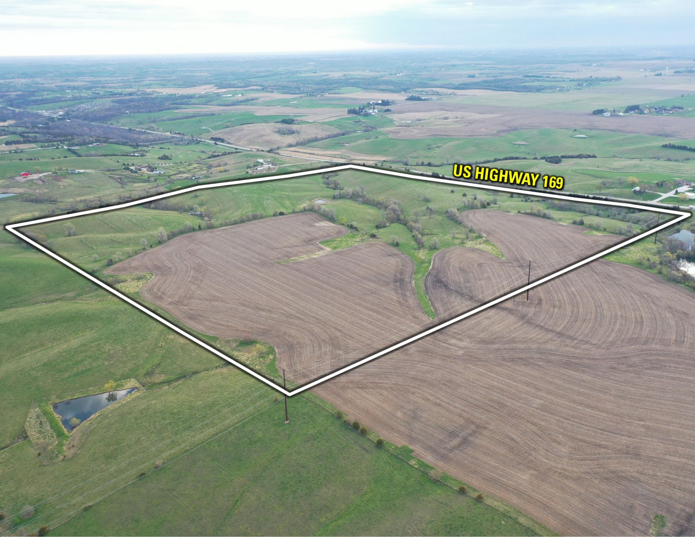 Madison County Iowa Farmland Development Ground For Sale