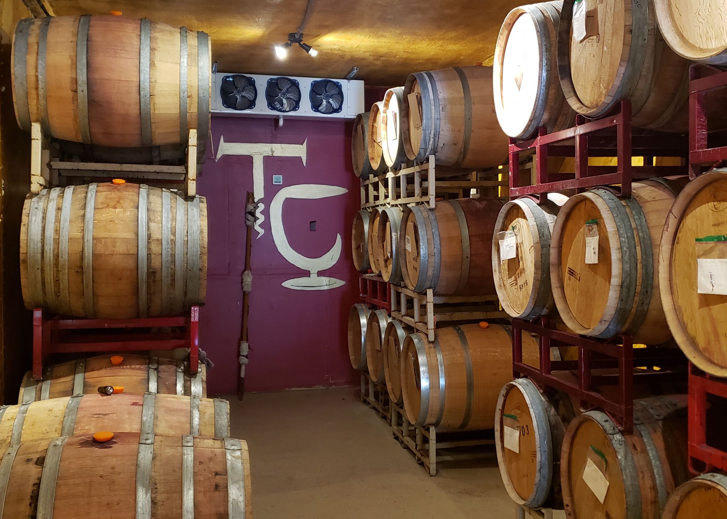 Climate-Controlled Barrel Room