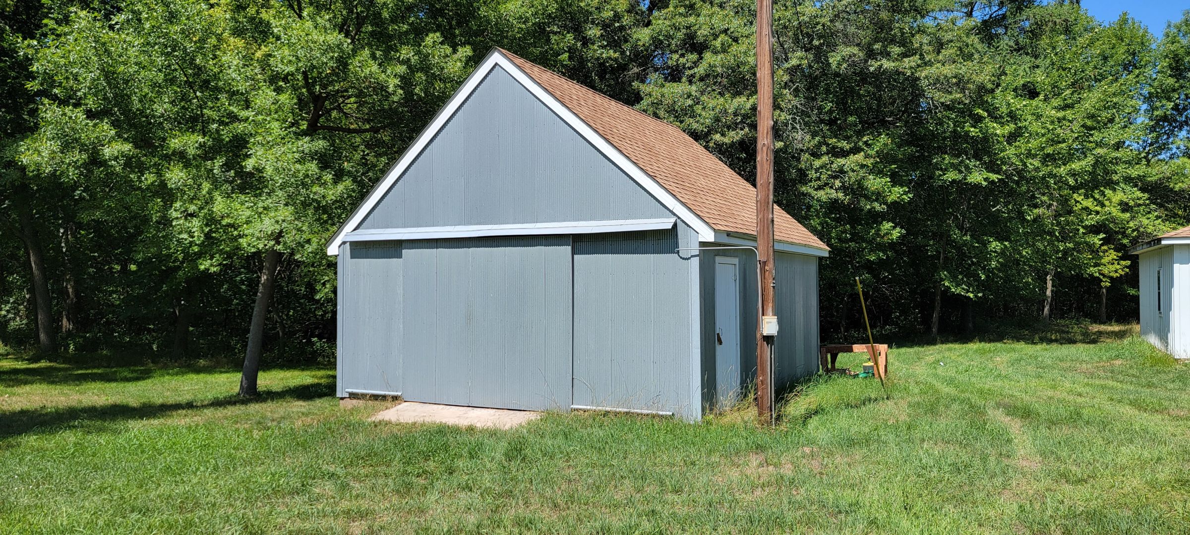 20' x 22' shed