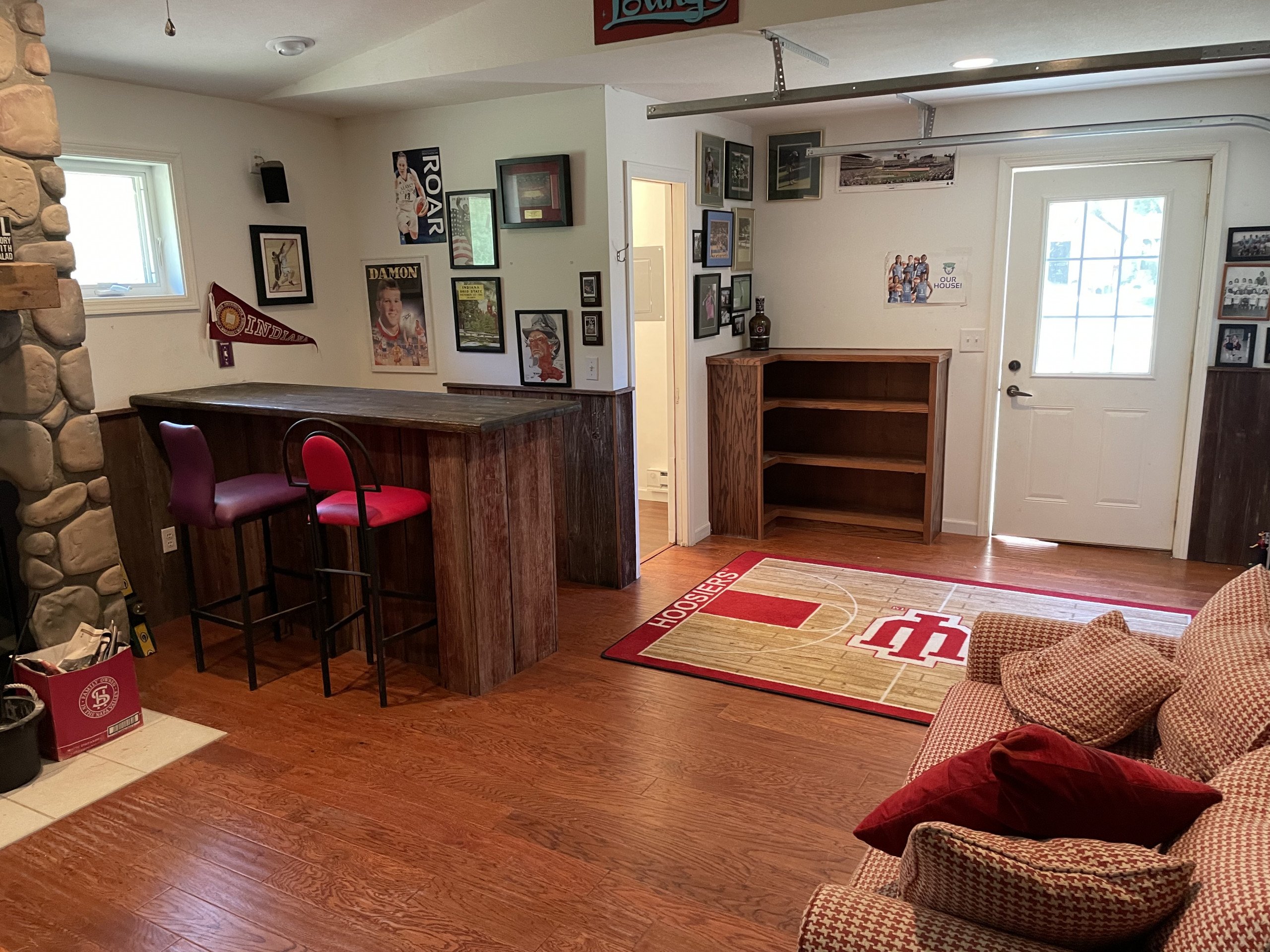 Man Cave bar area