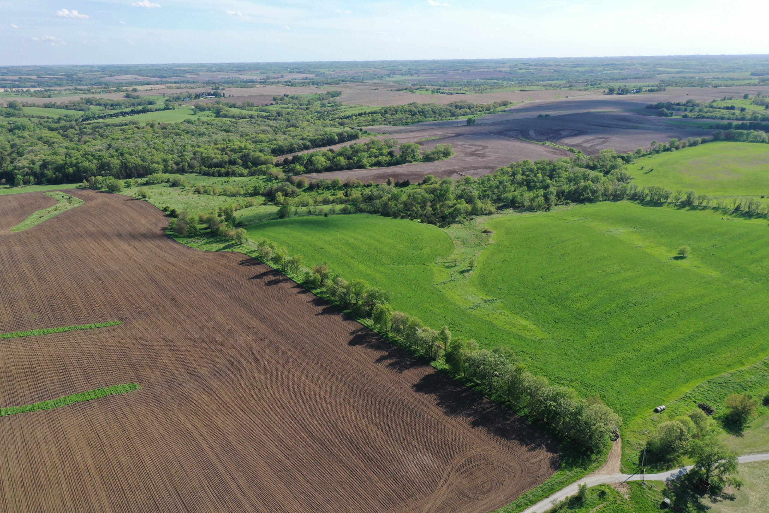 Guthrie County Iowa Farmland and Building Site For Sale