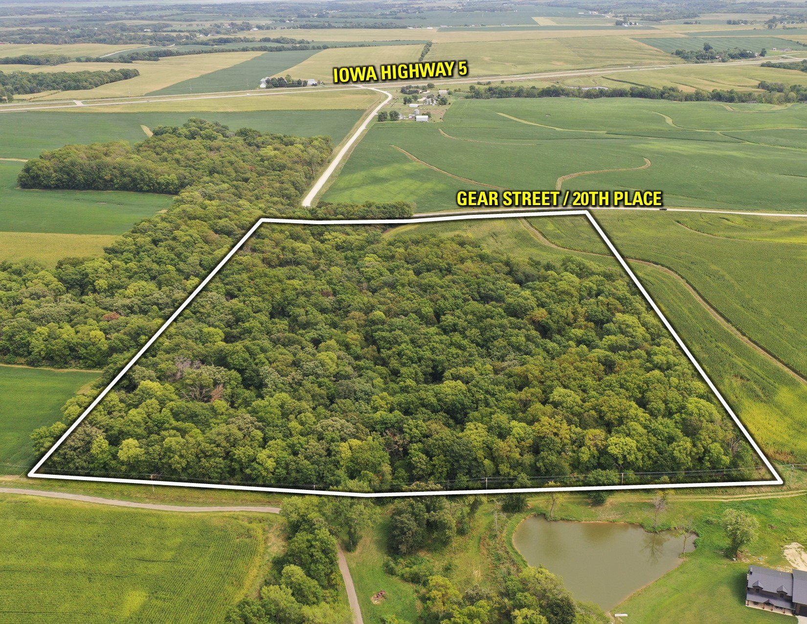 Marion County, Iowa Building Site For Sale