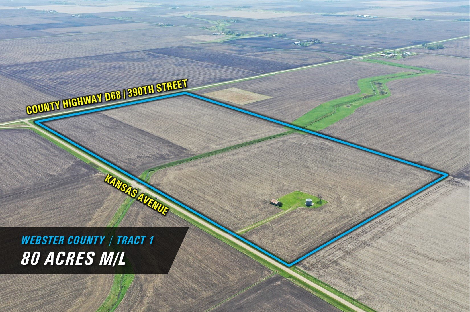 Webster County, Iowa Farmland Available NE