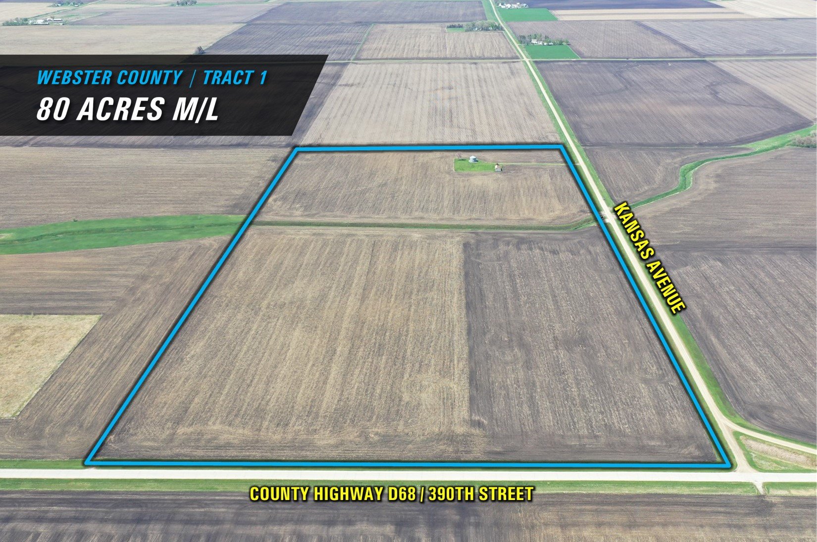 Webster County, Iowa Farmland Available S