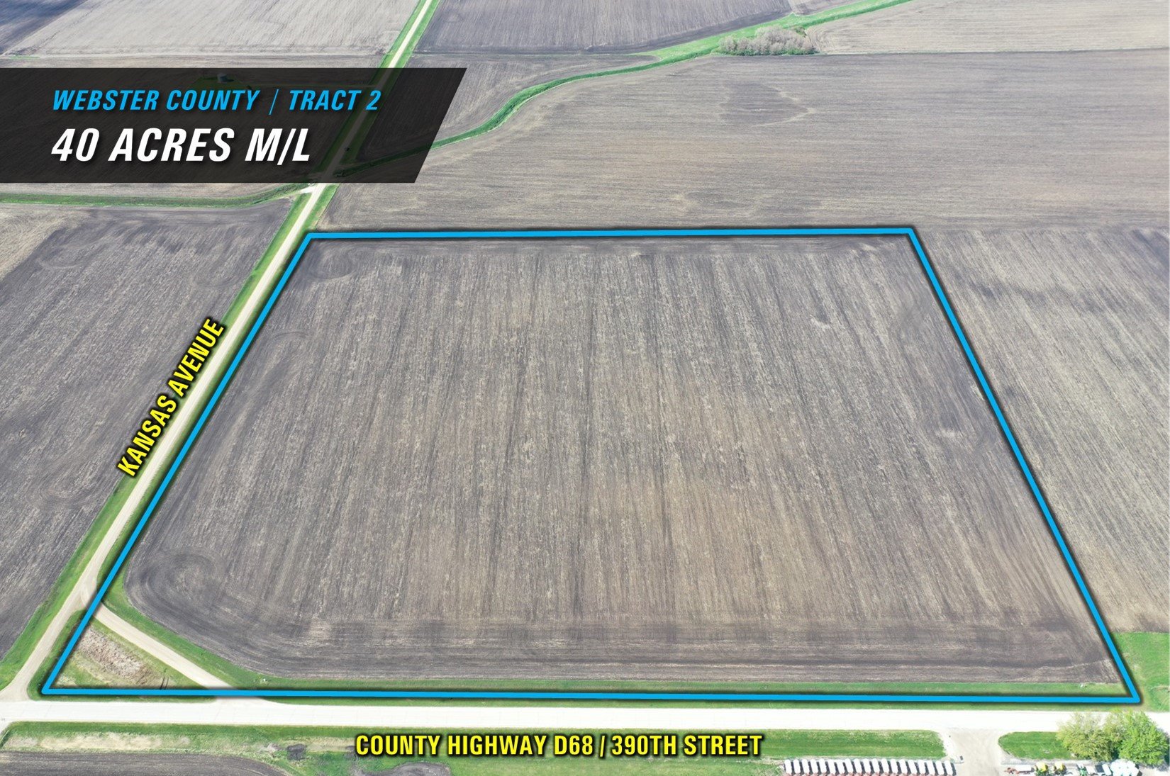 Webster County, Iowa Farmland Available S