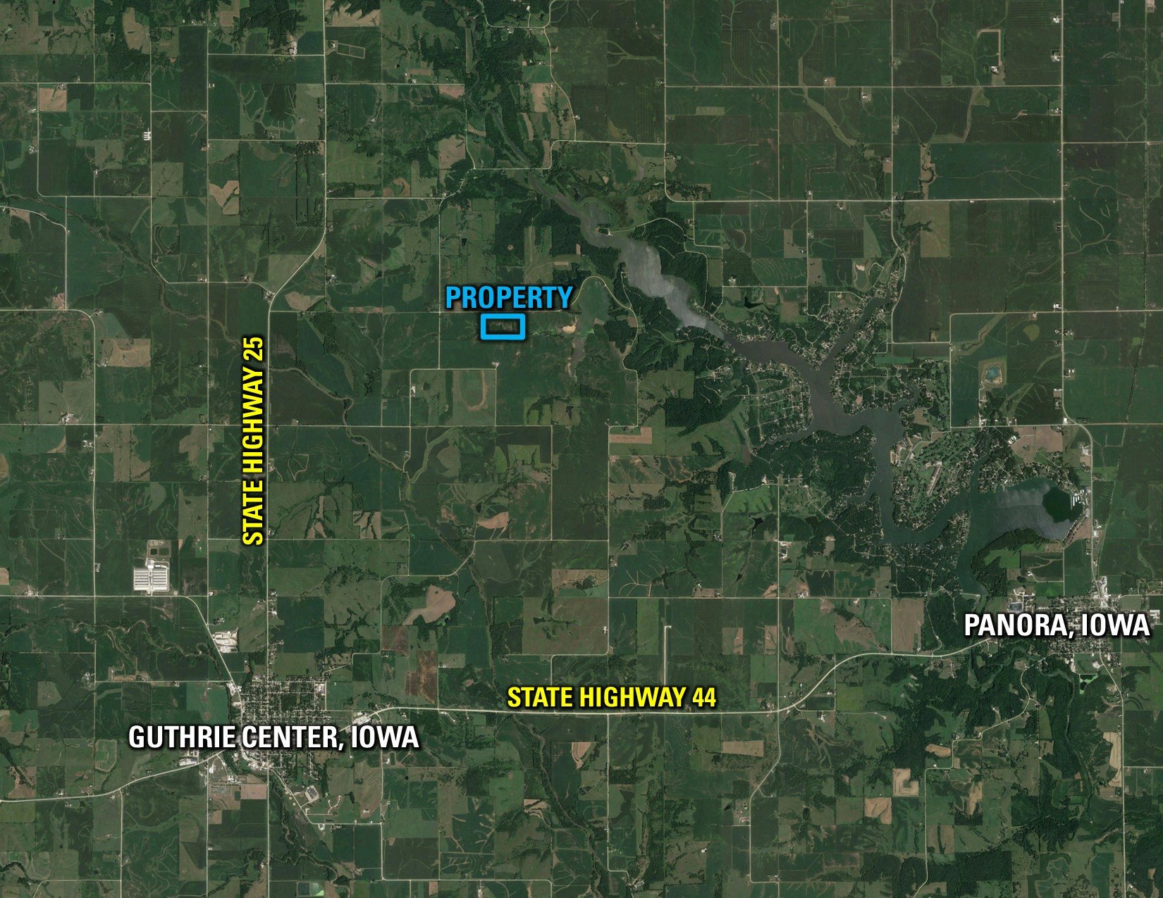 Guthrie County, Iowa Land Available