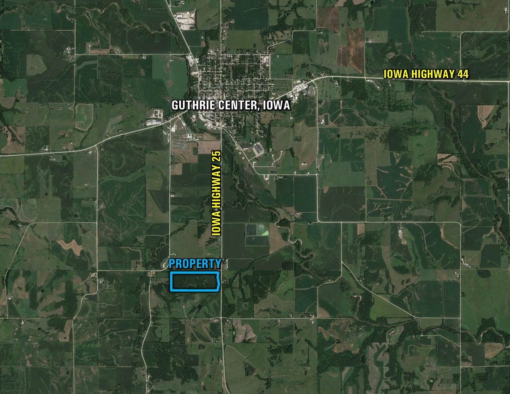 Guthrie County, Iowa Land Available