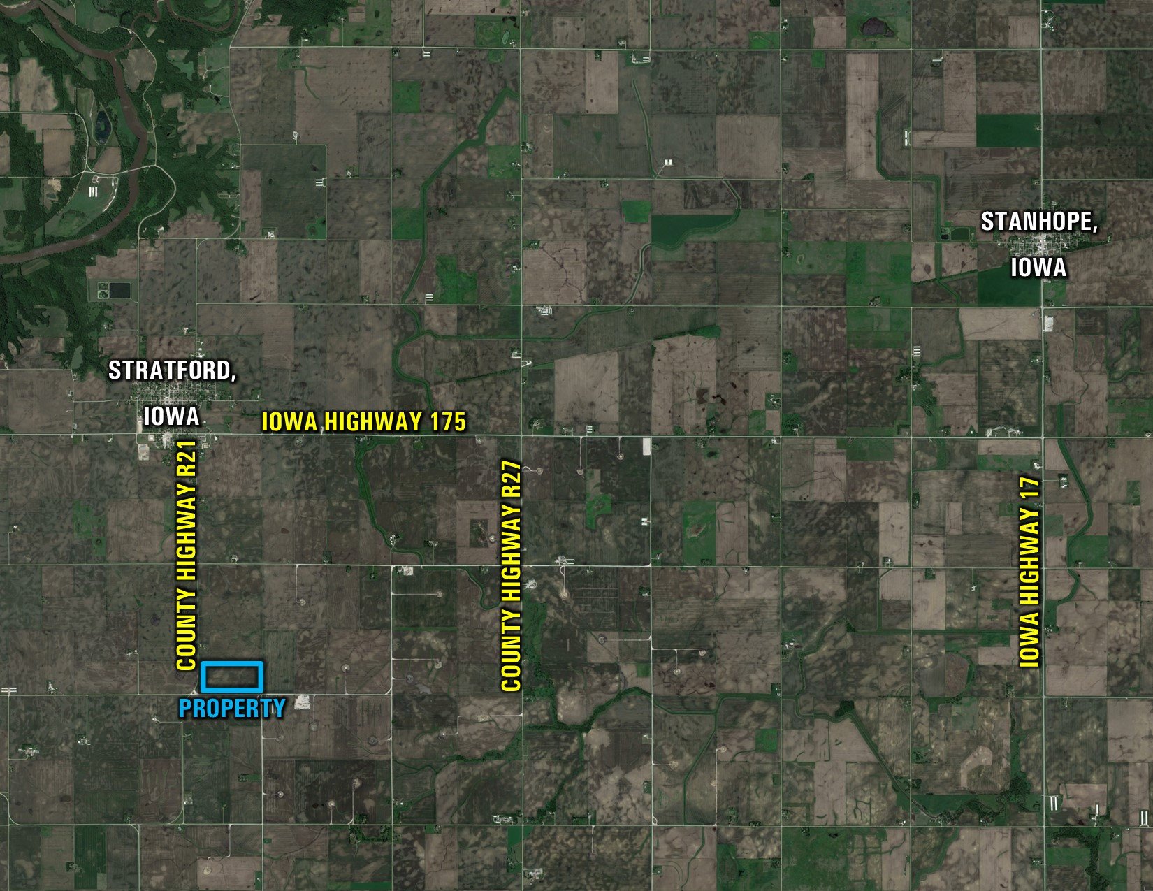 Hamilton County, Iowa Land Auction