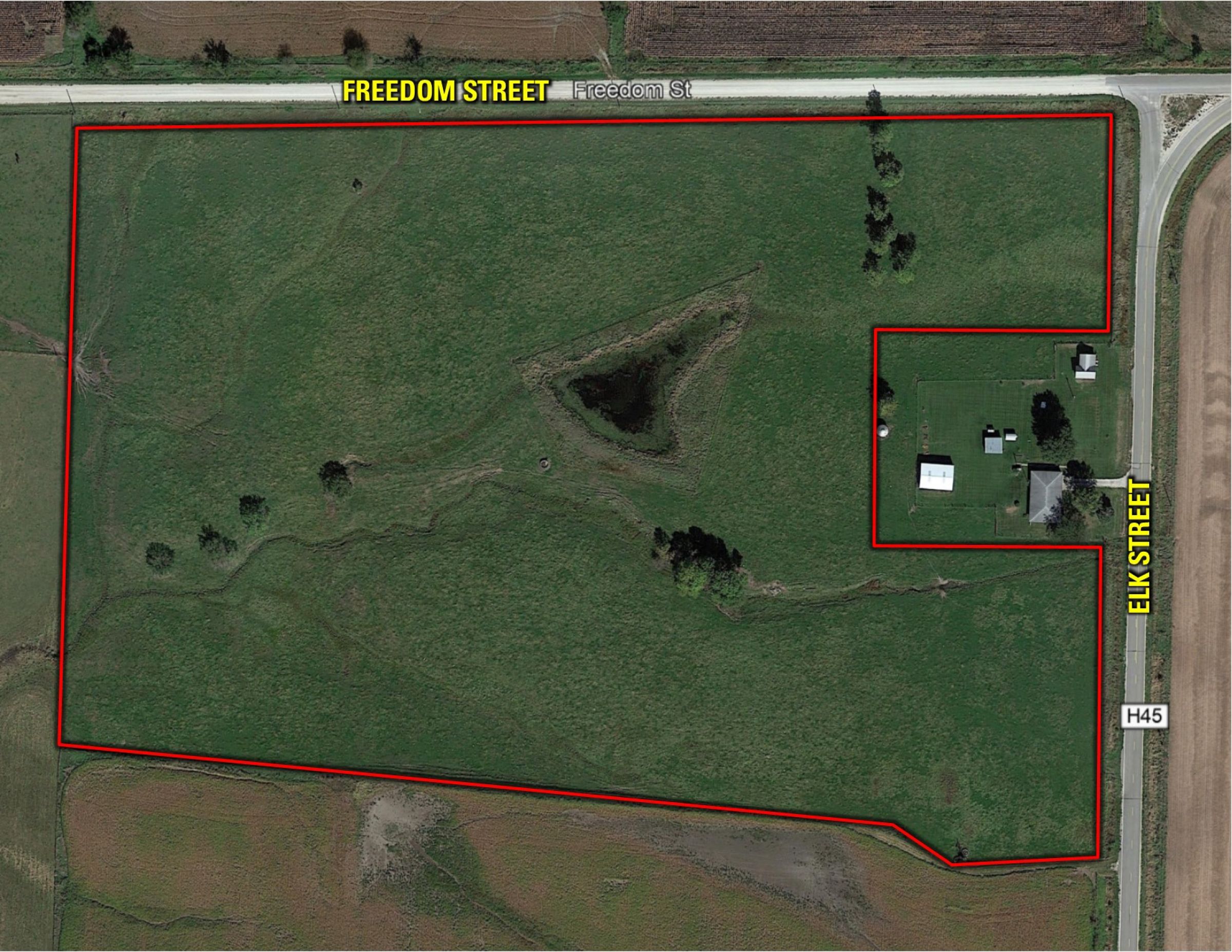 PeoplesCompany-Farmland Auction in Clarke County IA-Elk Street Osceola